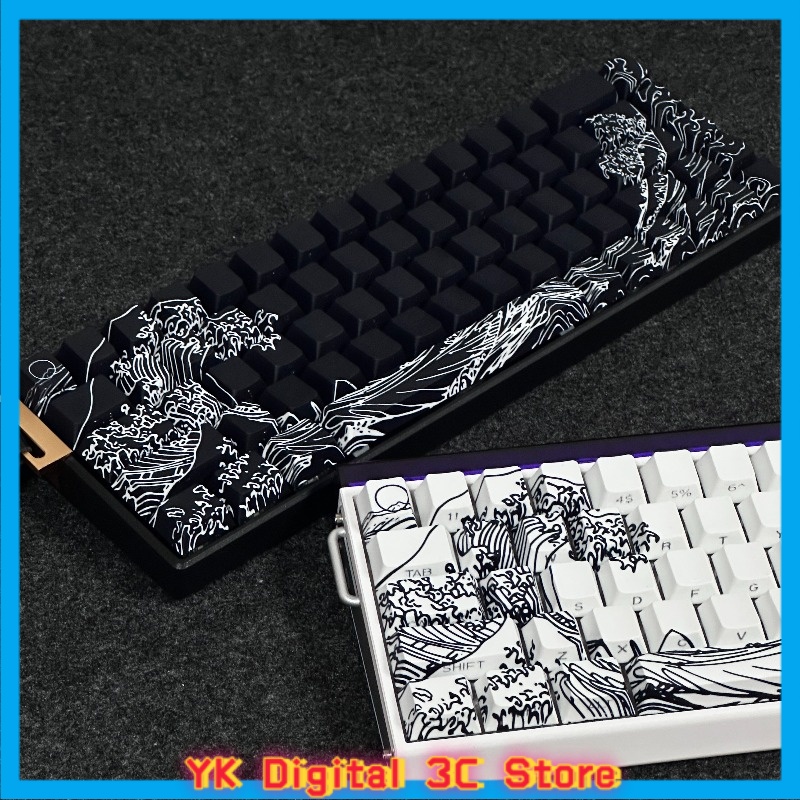 Gaming Accessories Aesthetic - Teclas de teclado mecânico com tema