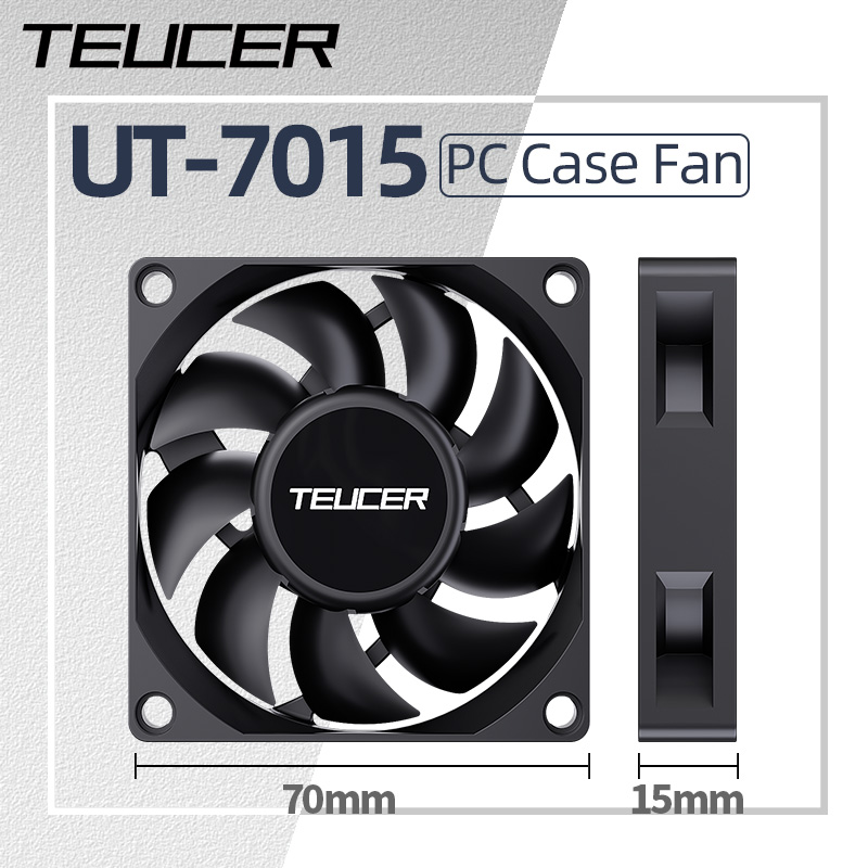 Gaming Accessories Rack - Teucer UT-7015 7cm ventilador de refrigeração