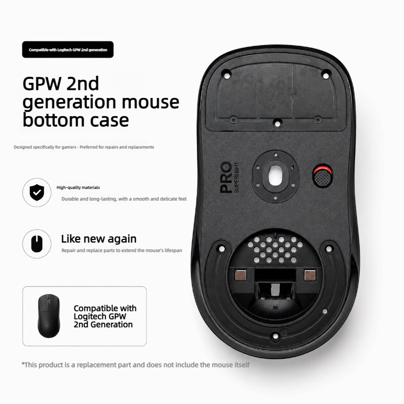 Tampa inferior de substituição - Logitech Mouse G Pro X Superlight avaliação e preço