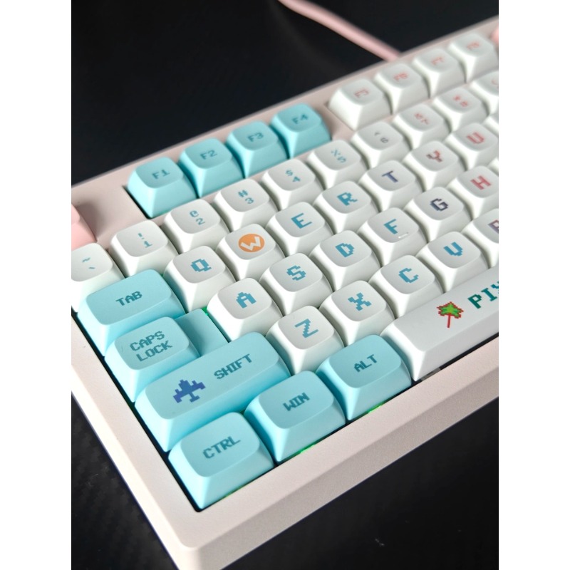 Teclas Temáticas Estilo Pixel, - Gaming Accessories Aesthetic avaliação e preço