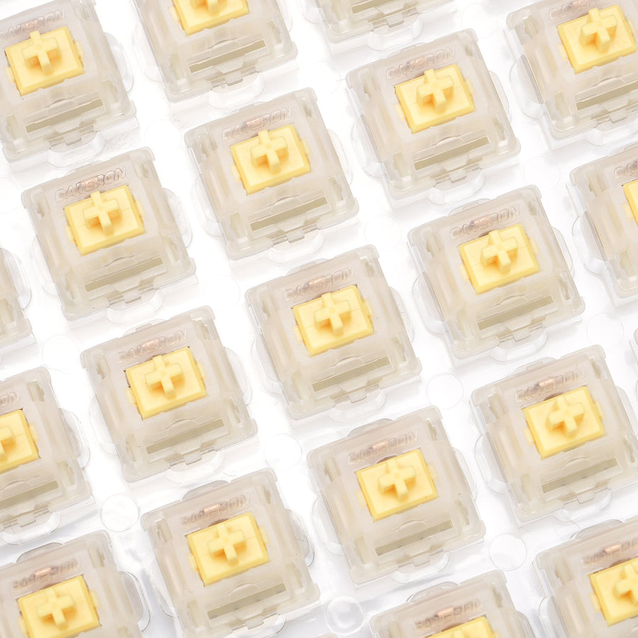 Gateron tampa linear amarelo l - Gaming Accessories Aesthetic avaliação e preço